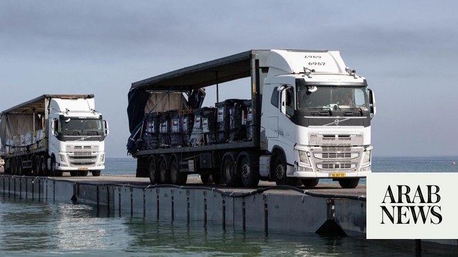UAE food aid shipment arrives in Gaza